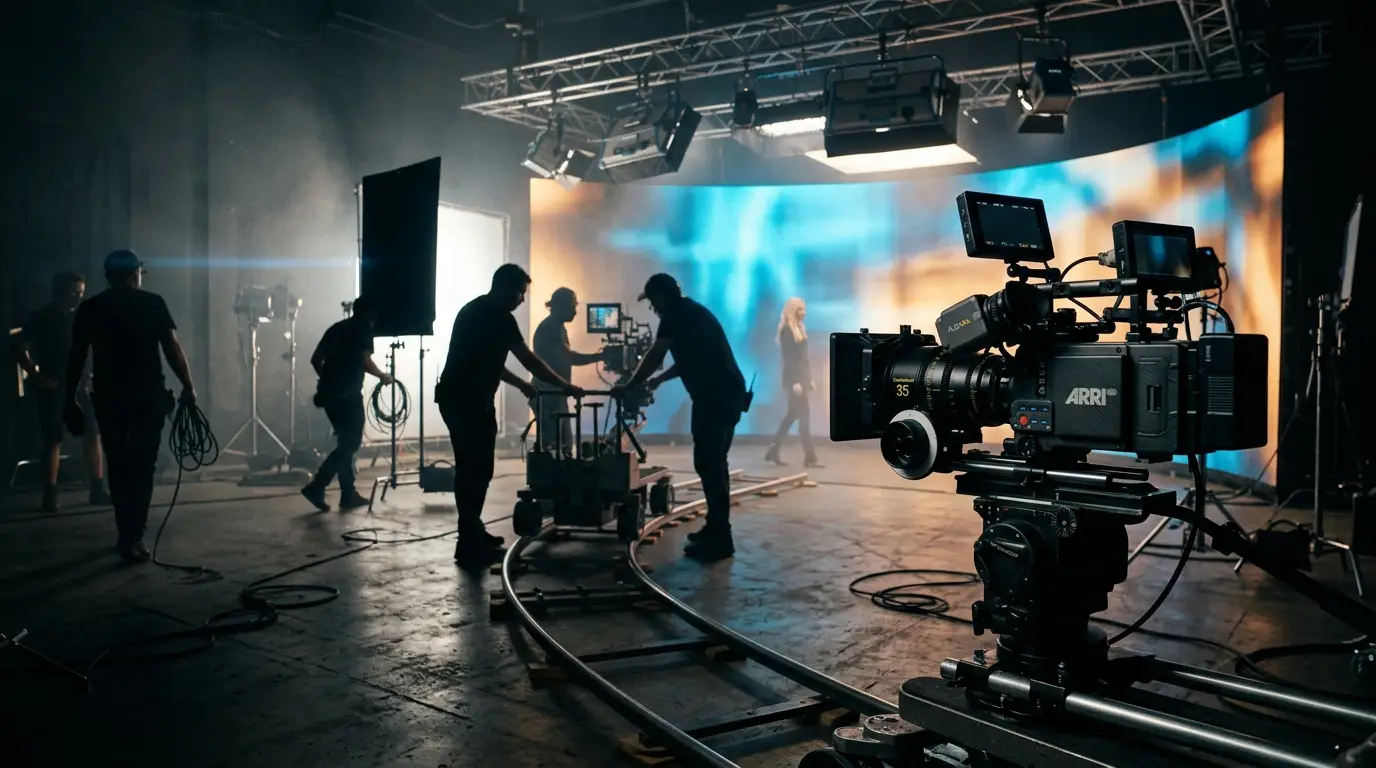 Professional film and commercial production