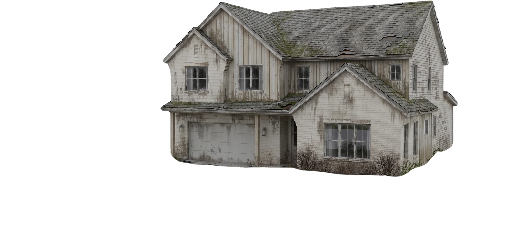 The same home before renovation
