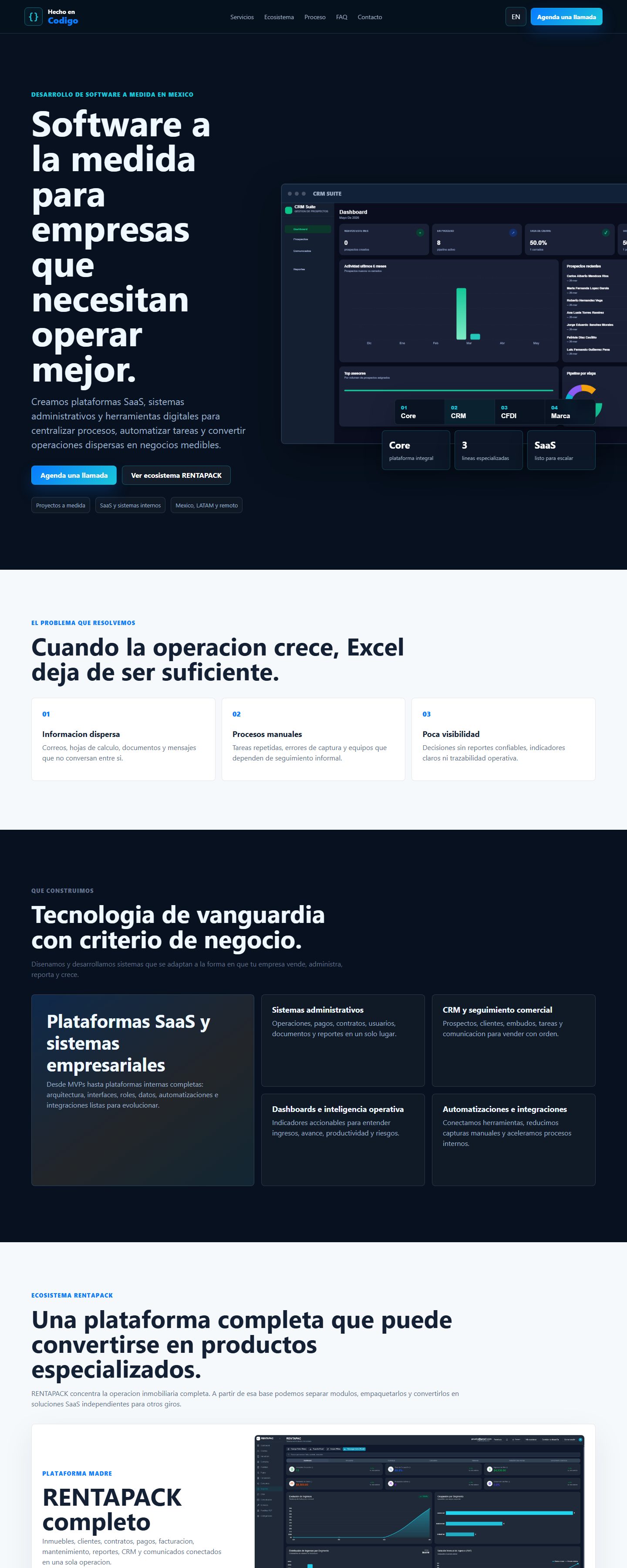 Hecho en Código — custom software studio